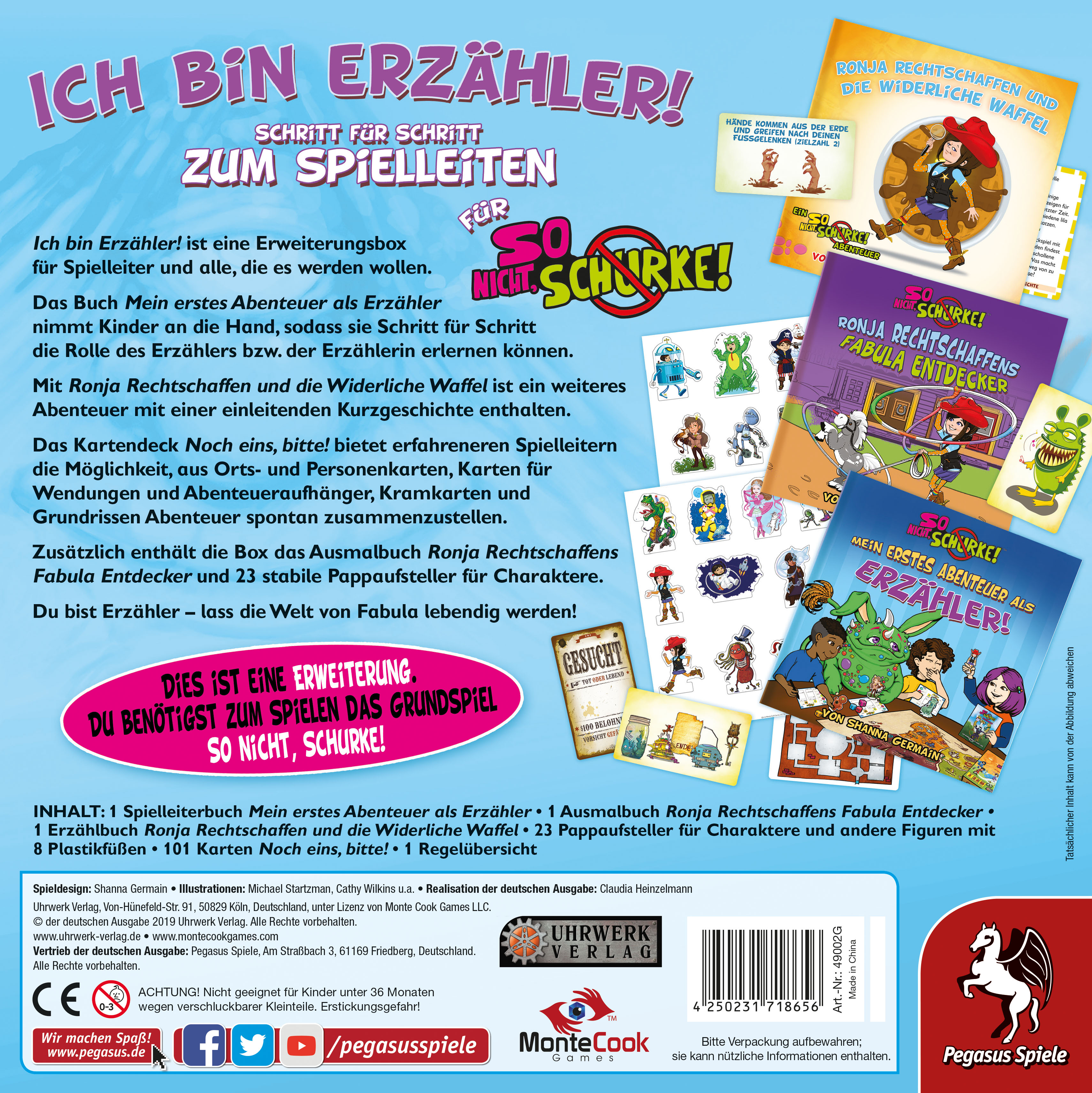 So nicht, Schurke! - Ich bin Erzähler! (Erweiterung)