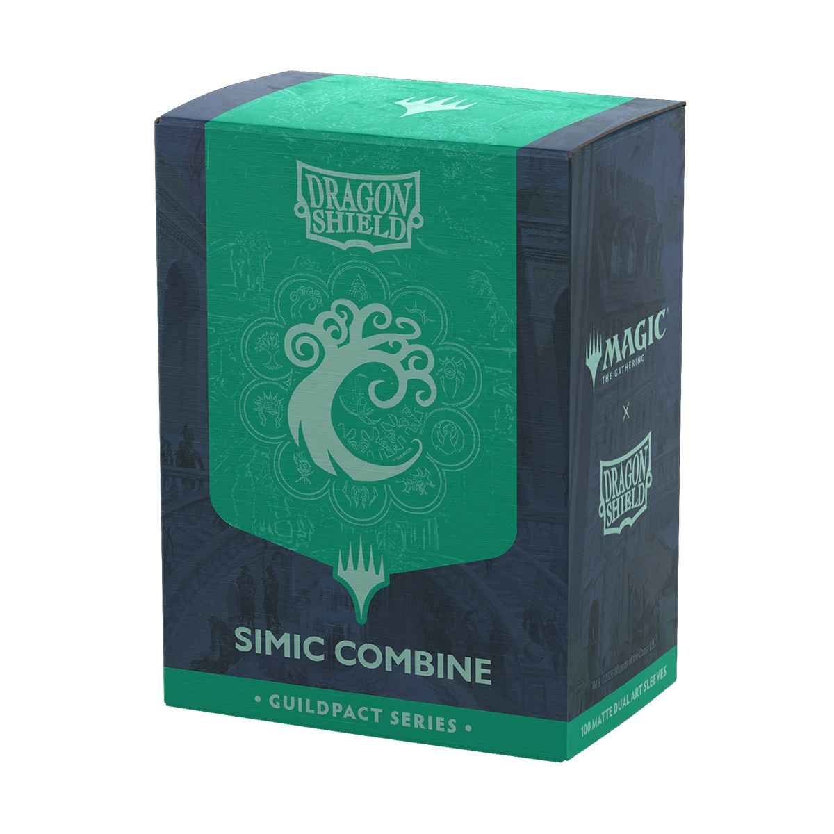 Dragon Shield: Dual Matte Art Sleeves – Guildpact Series - Simic Combine