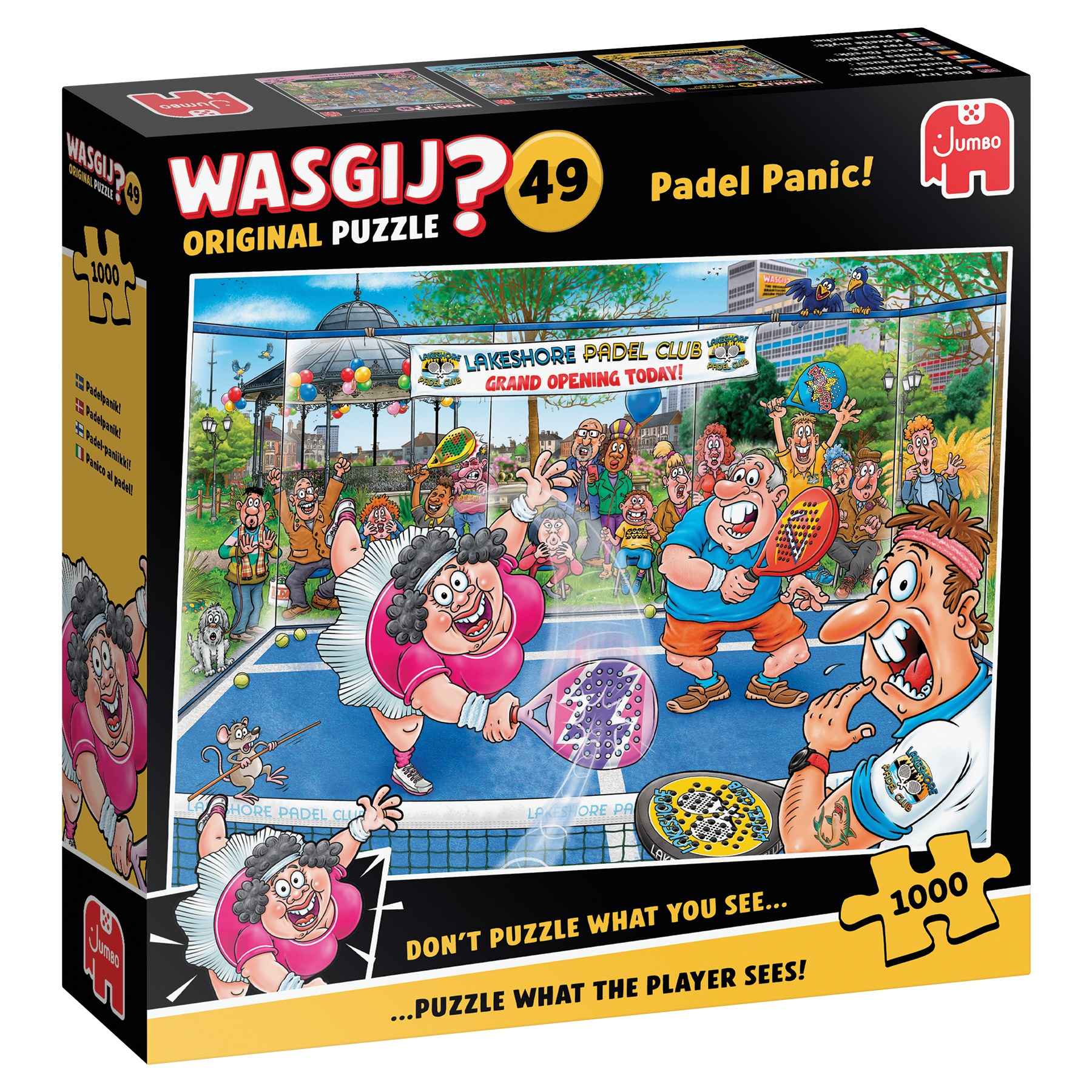 Wasgij Orginal 49: Padel Panic! (1000 Teile)