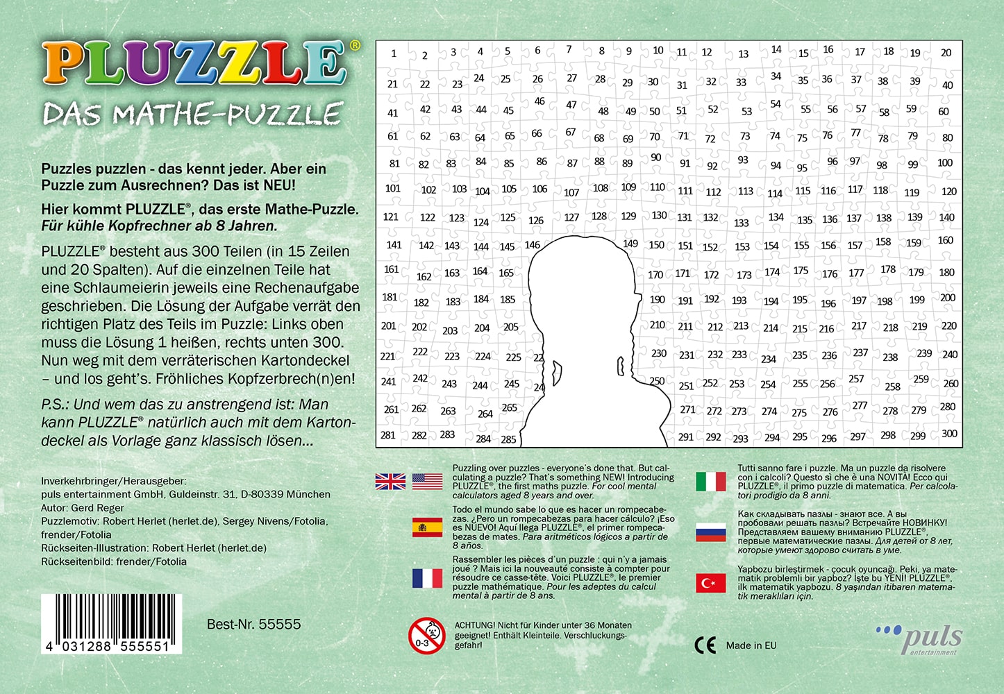 PLUZZLE – Das Mathe-Puzzle ( 300 Teile)