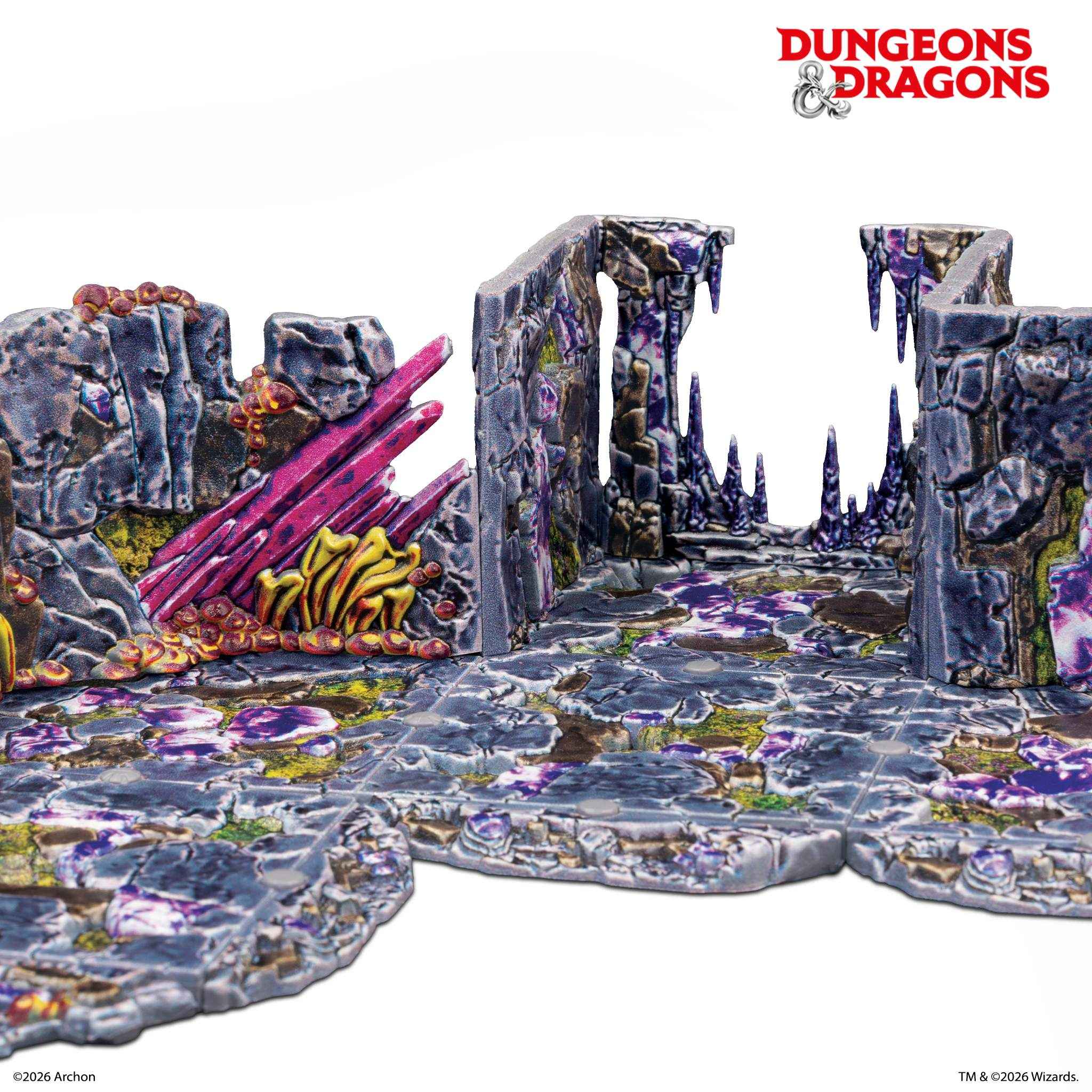 Dungeons & Dragons: Underdark Pre-Painted Terrain Set