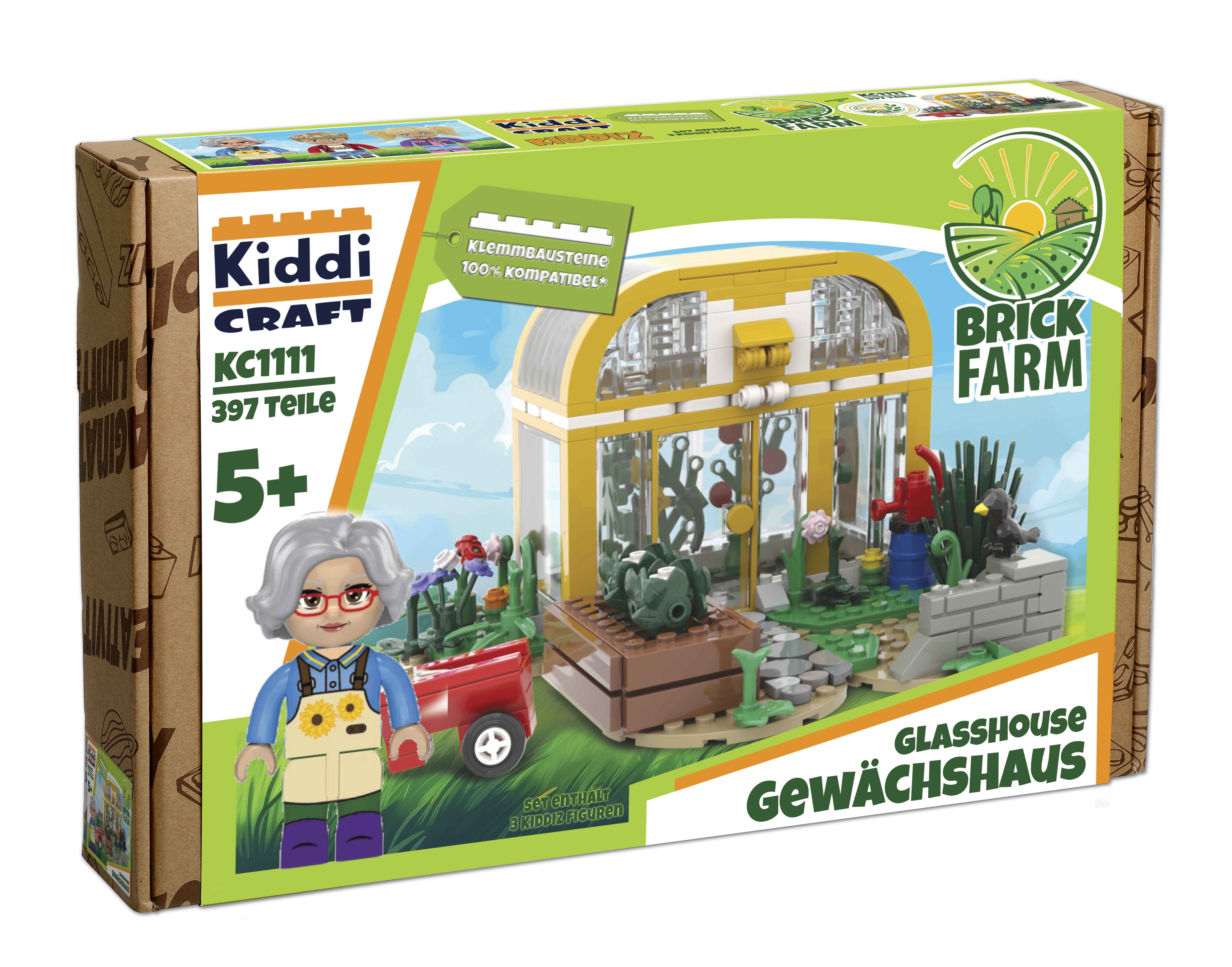 Brickfarm Gewächshaus