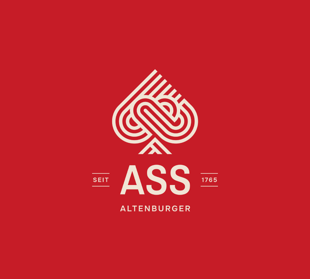 ASS Altenburger Logo auf rotem Hintergrund