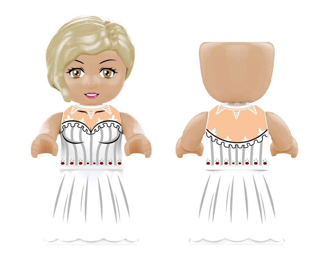 Bricity KIDDIZ Figuren-Pack: Hochzeit