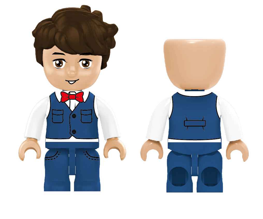 Bricity KIDDIZ Figuren-Pack: Hochzeit