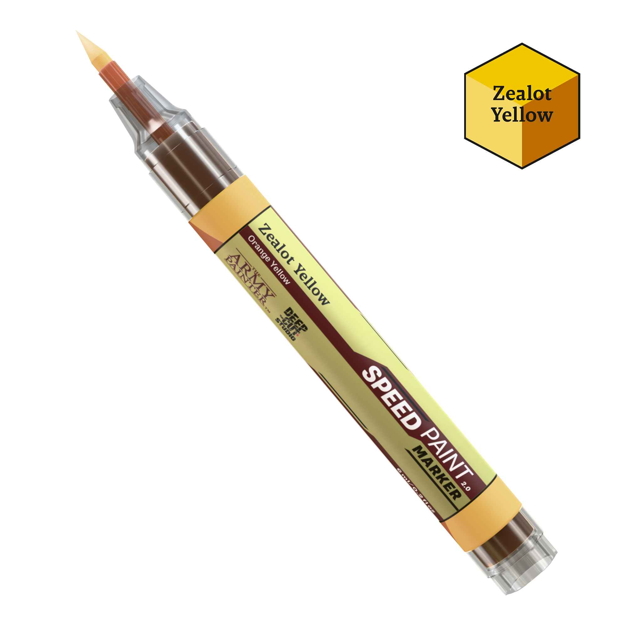 Army Painter Speedpaint: Marker Zealot Yellow (6)