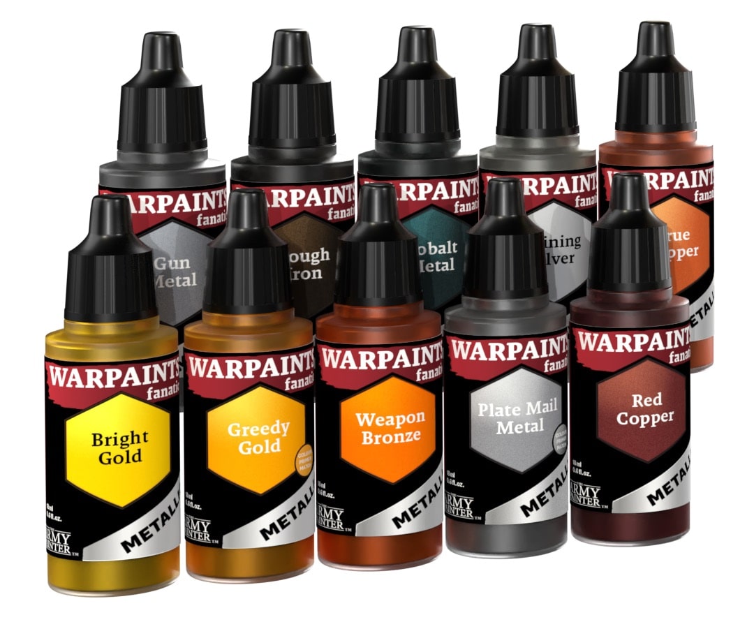 Army Painter – Warpaints Fanatic Metallics Paint Set
