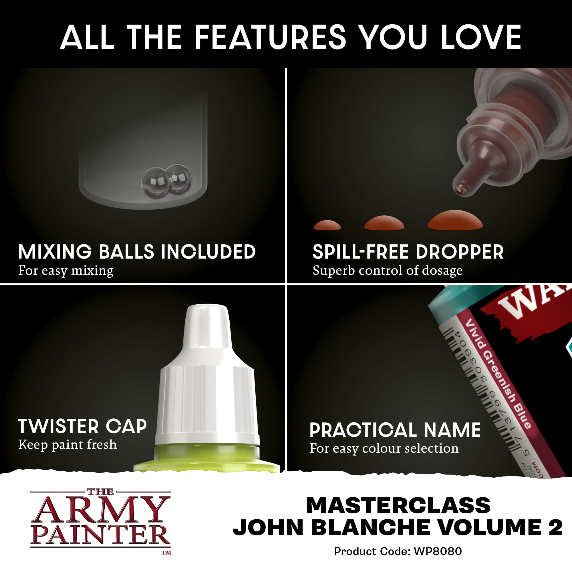 Army Painter – Masterclass: John Blanche Vol. 2 Paint Set