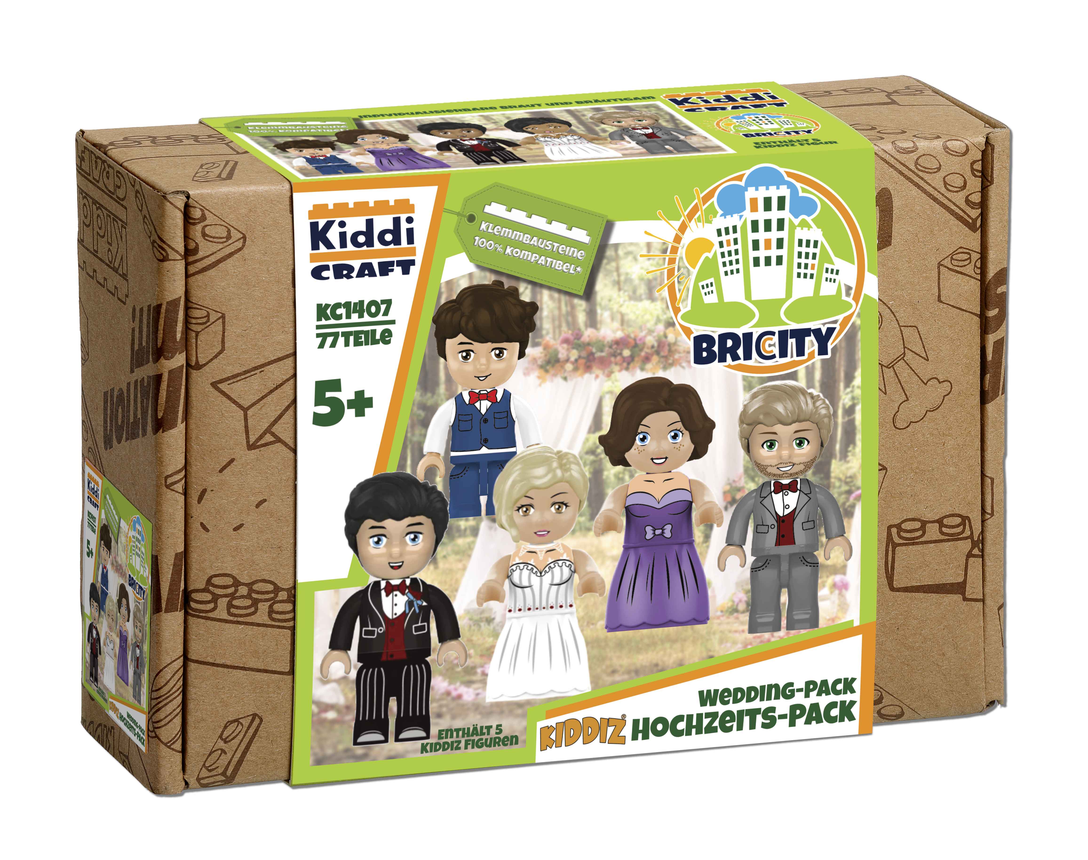 Bricity KIDDIZ Figuren-Pack: Hochzeit