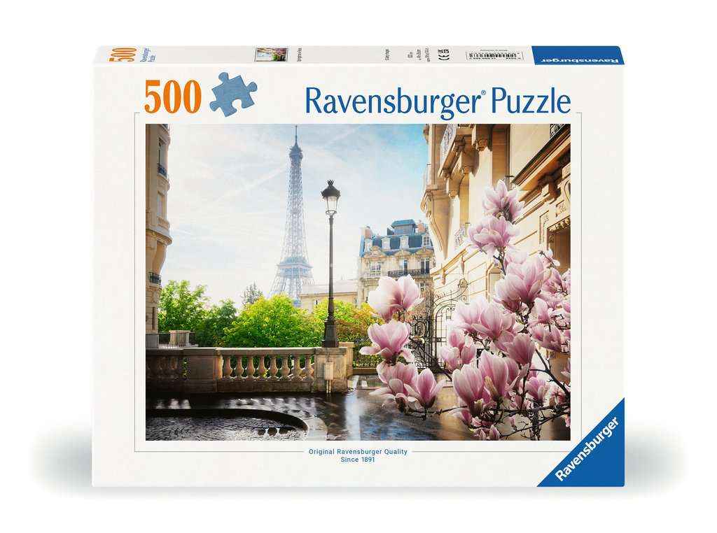 Puzzle: Frühling in Paris (500 Teile)