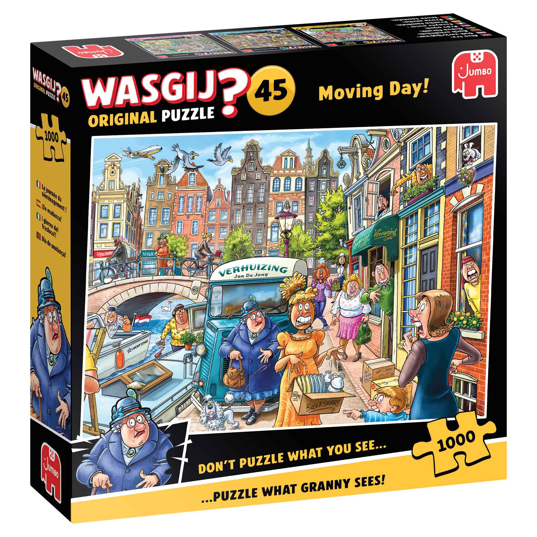 Wasgij Orginal 45: Umzugstag (1000 Teile)