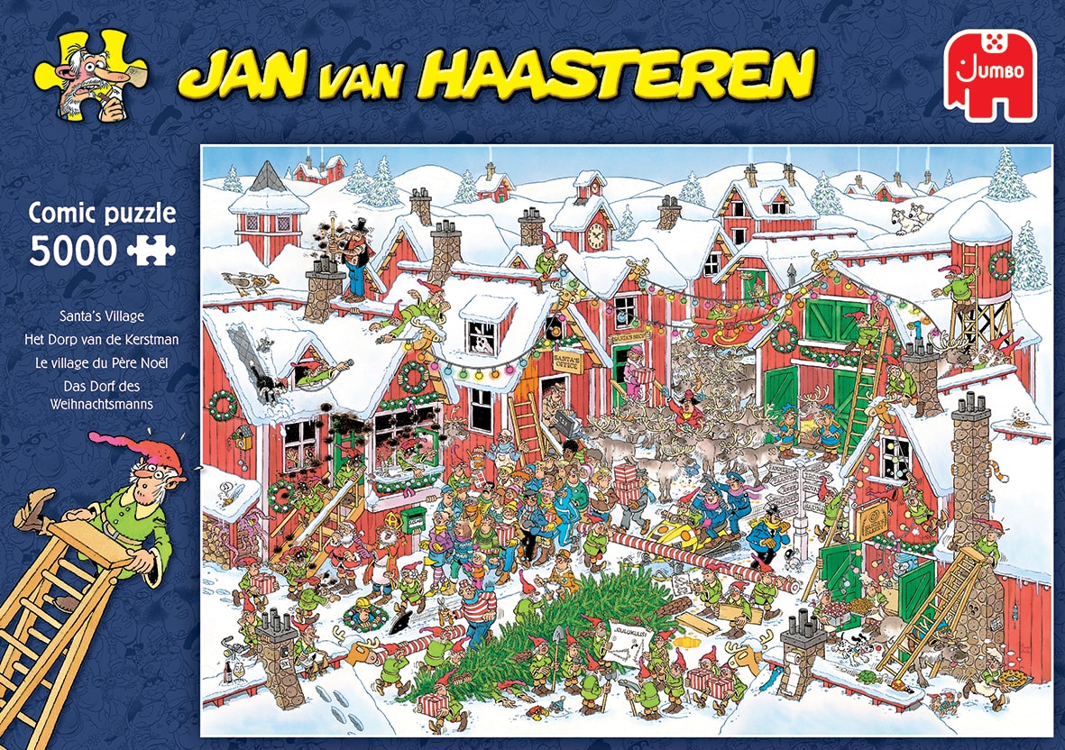 Puzzle: Santa's Village  (van Haasteren) (5000 Teile)