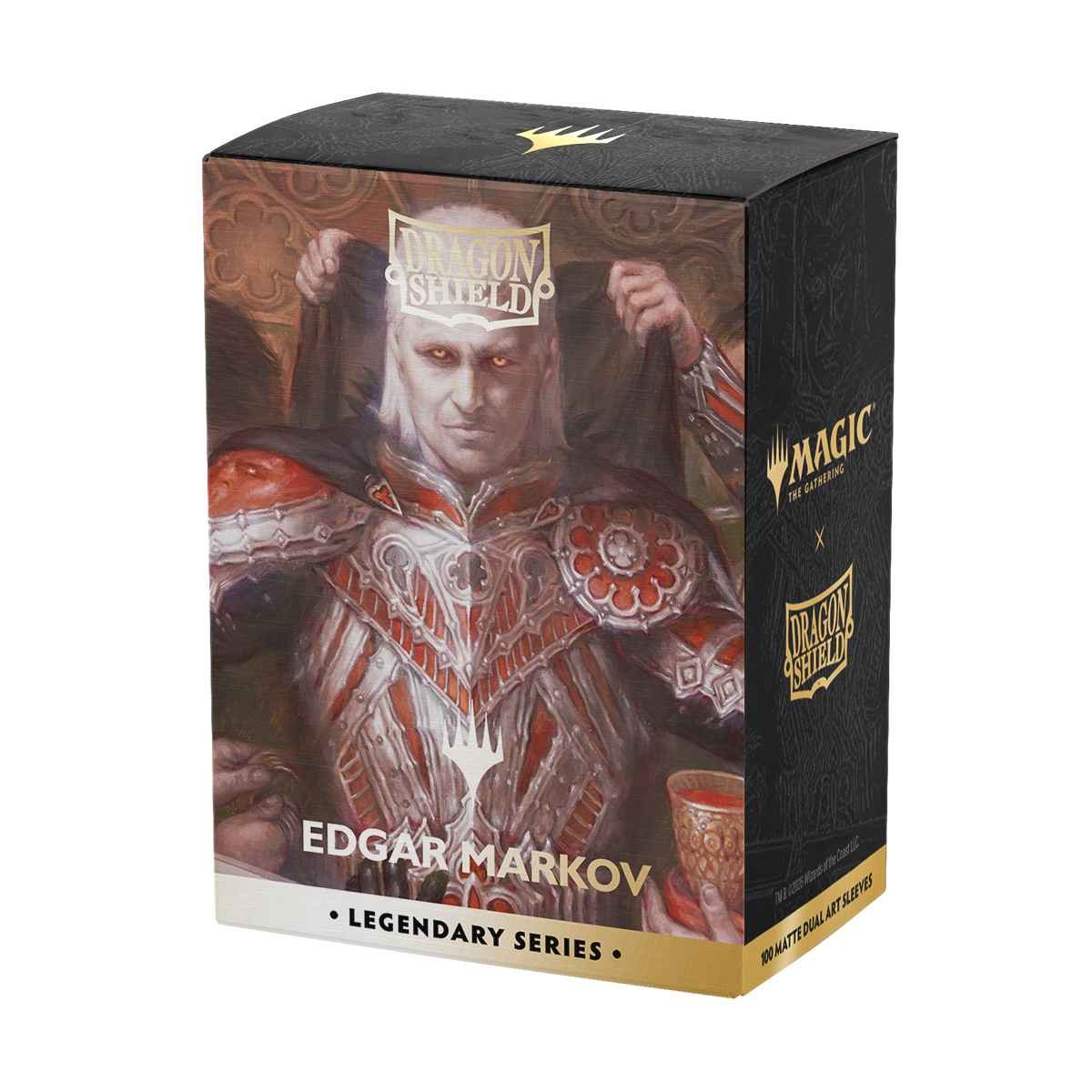 Dragon Shield: Dual Matte Art Sleeves – Edgar Markov (100)