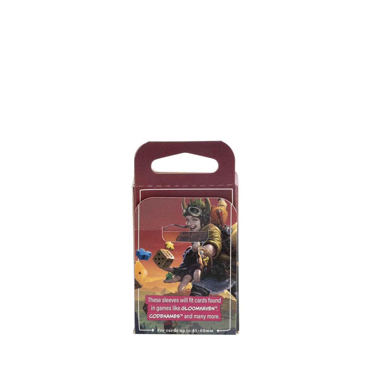 Dragon Shield: Board Game Sleeves Clear/NonGlare – European Mini (100)