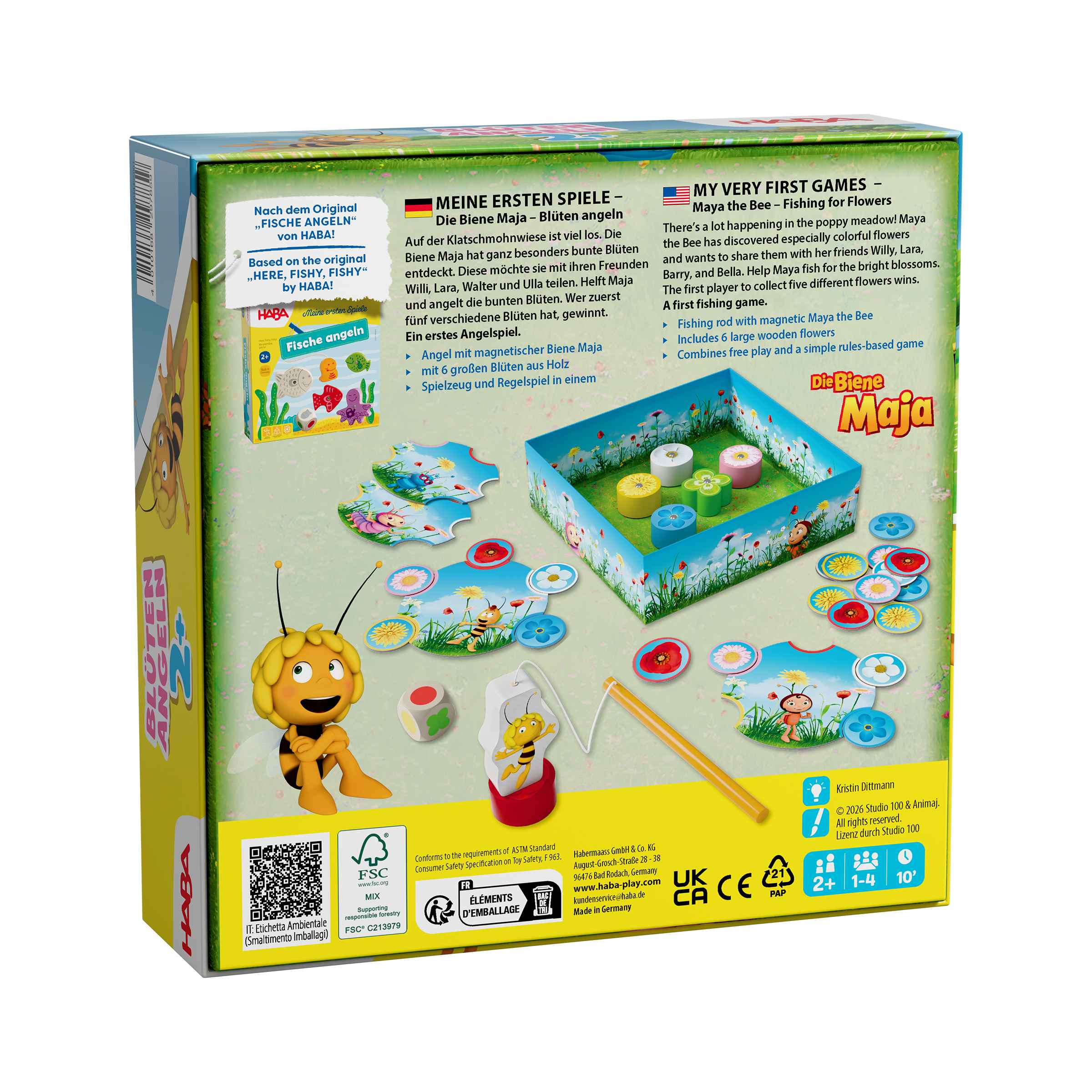 Meine ersten Spiele – Biene Maja - Blüten angeln