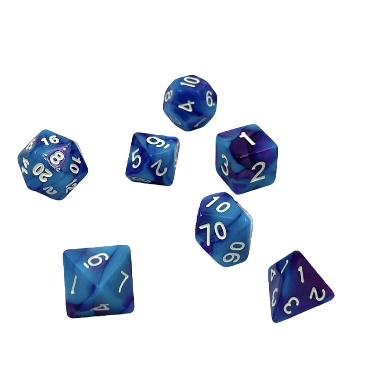 Würfelset Racing: Blueberry (7)
