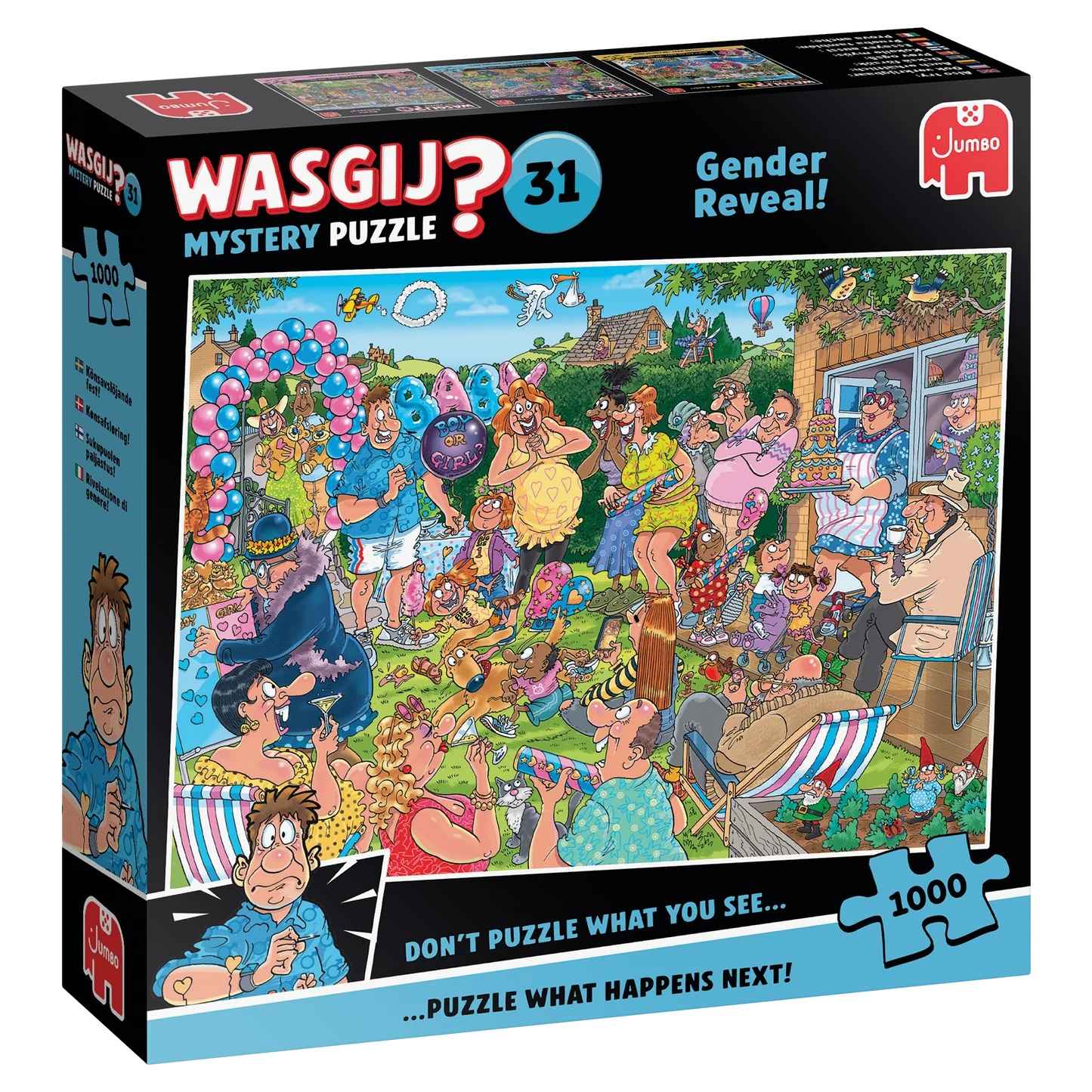 Wasgij Mystery 31: Gender Reveal! (1000 Teile)