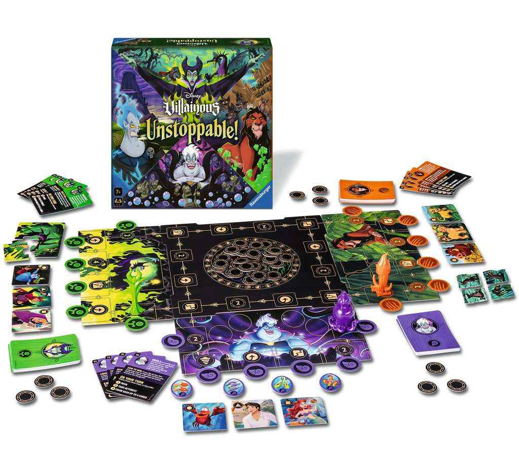 Unstoppable – Das Disney Villainous Familienspiel