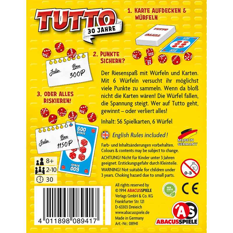 Tutto – Volle Lotte