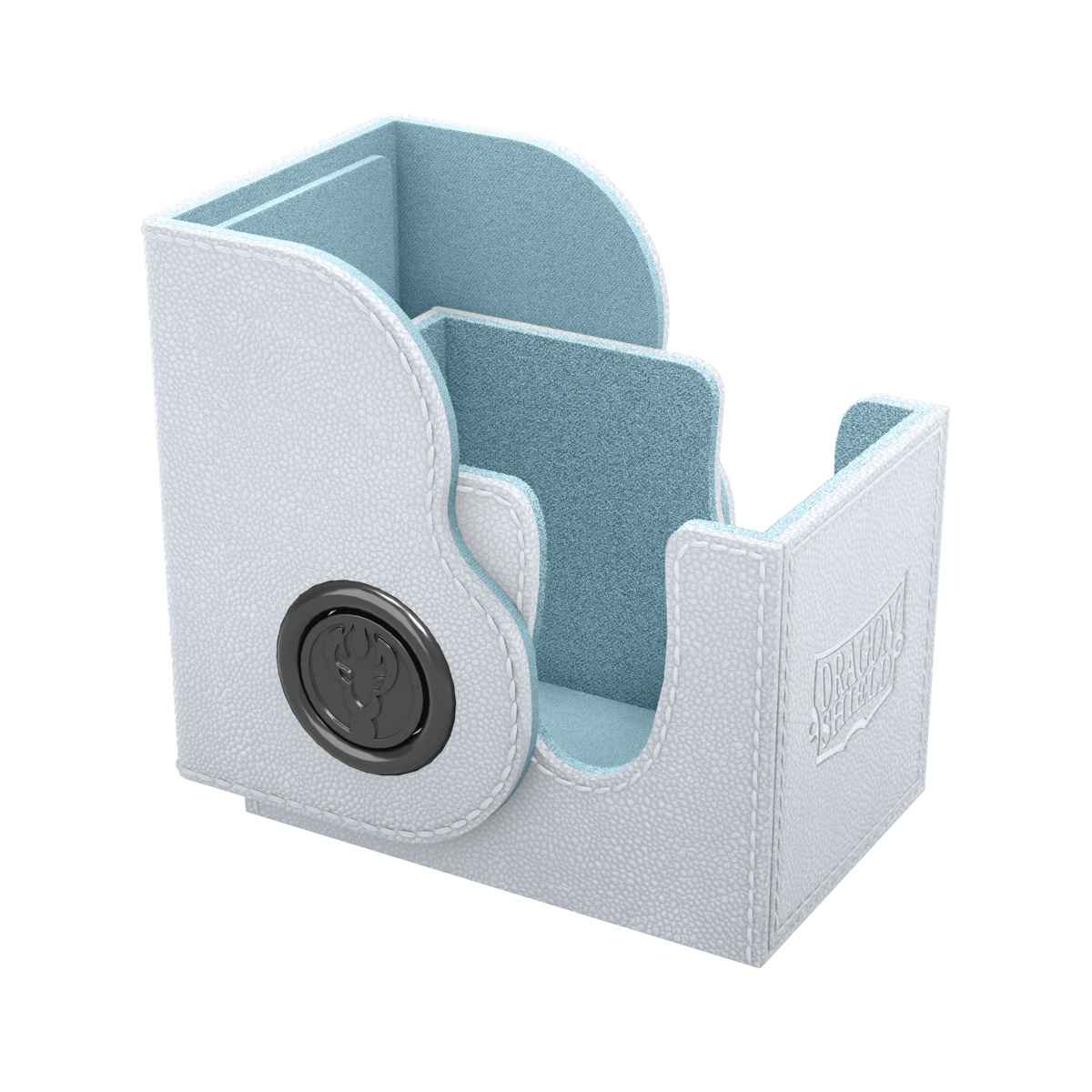 Dragon Shield: Dragon Box 80+ – White & Aqua