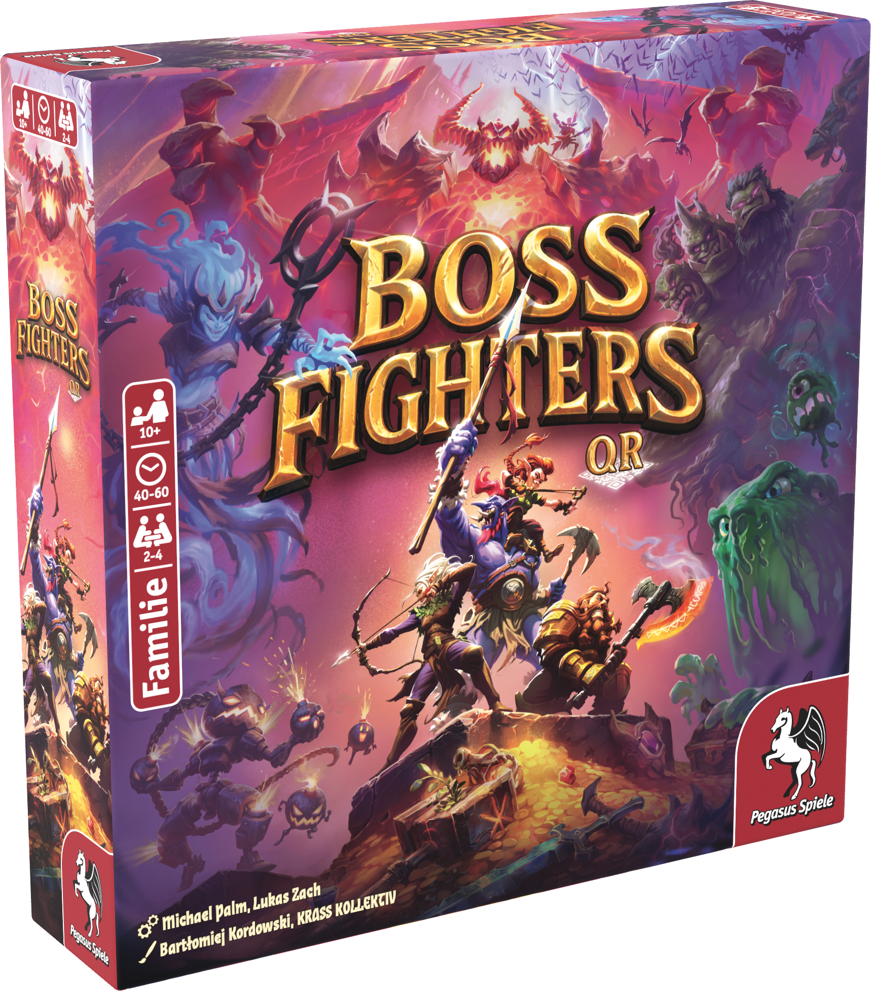 Boss Fighters QR *Nominiert Kennerspiel 2026*