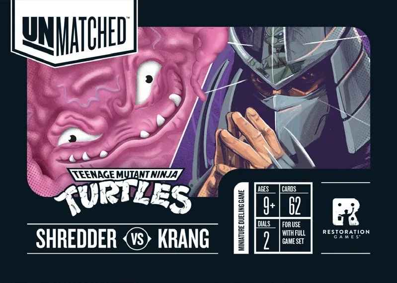 Unmatched: The Shredder & Krang Hero Deck (englisch)