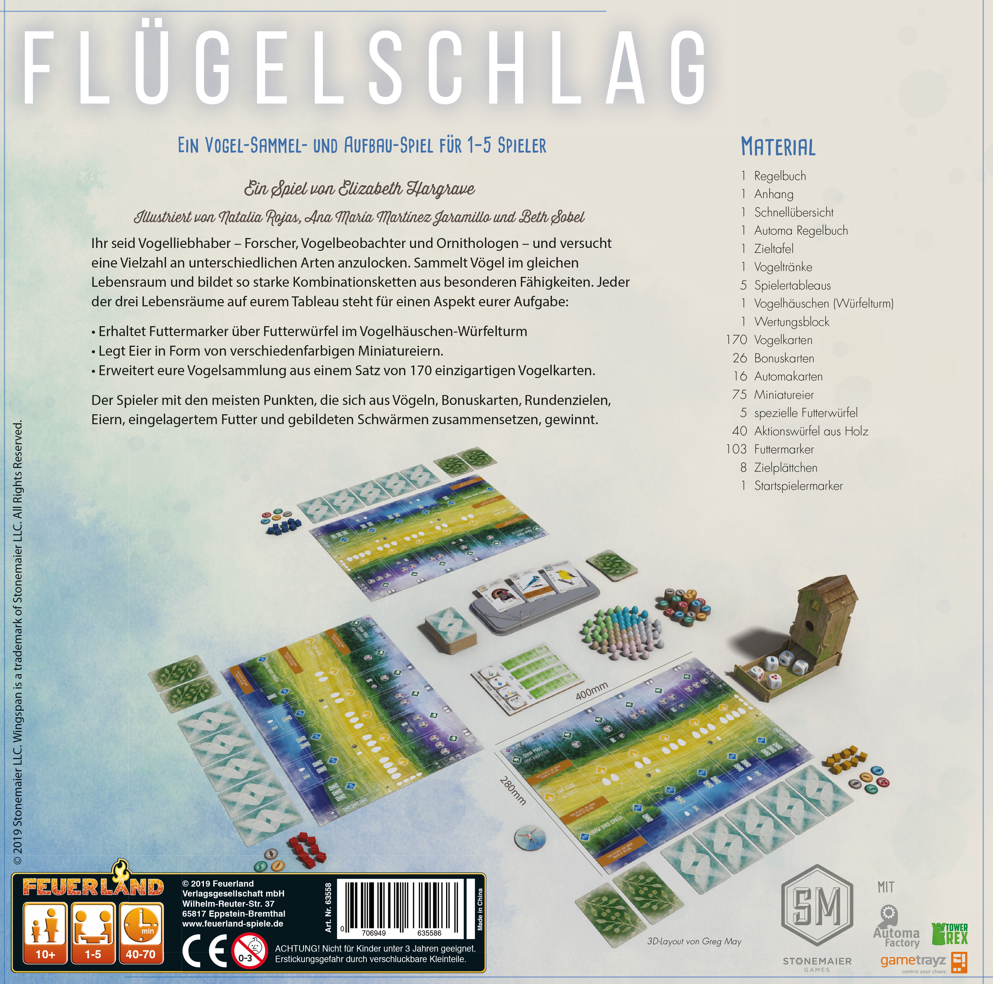 Flügelschlag *Kennerspiel des Jahres 2019*