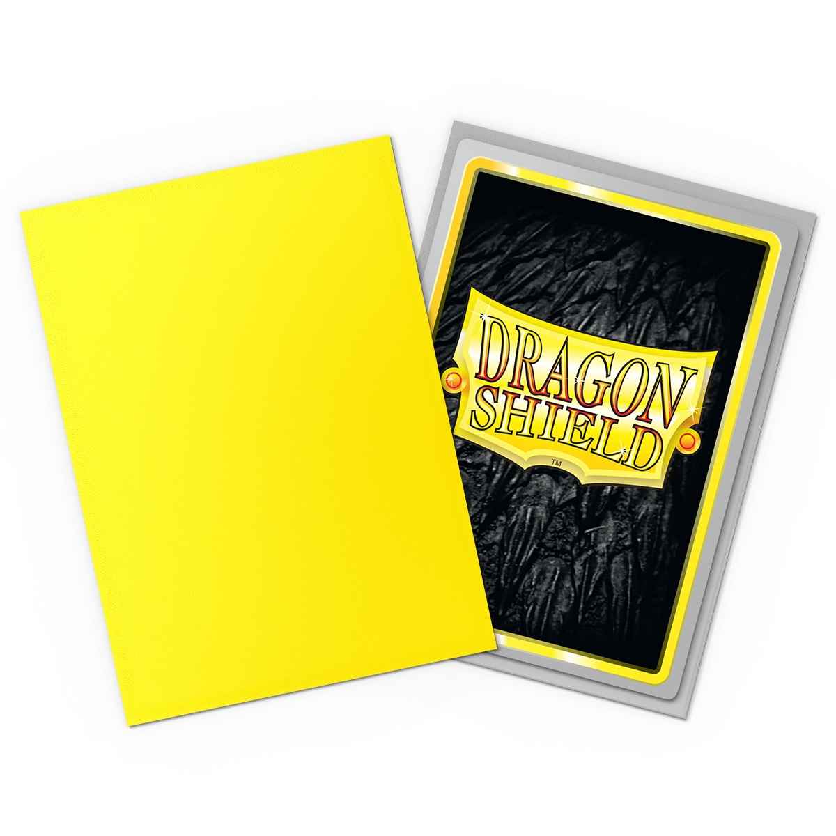 Dragon Shield: Matte – Dual Yellow & Silver(100)