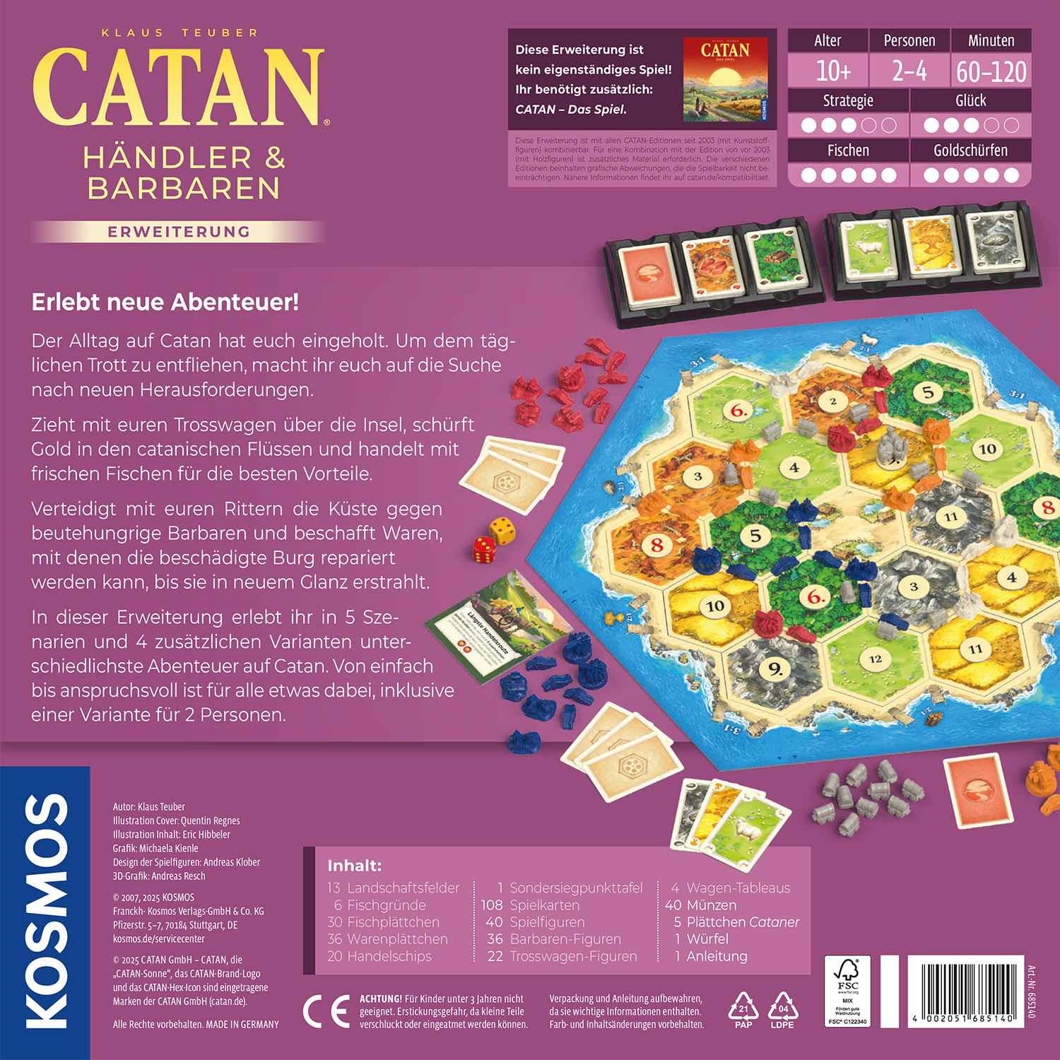 CATAN – Händler & Barbaren [Erweiterung] (2025)