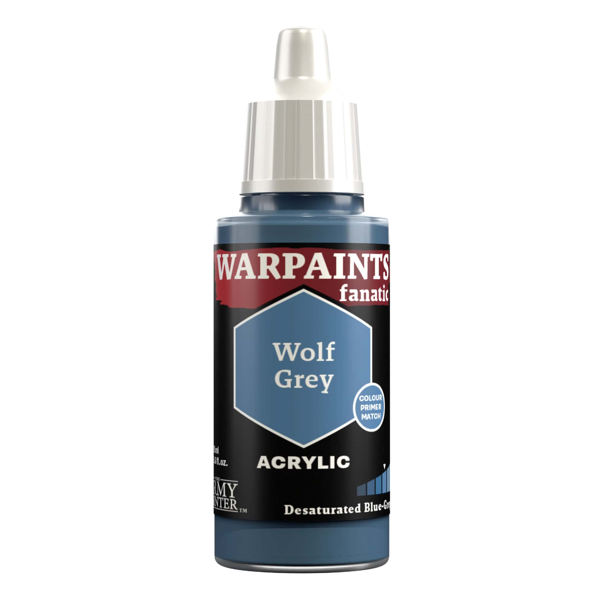 Army Painter Warpaints Fanatic: Wolf Grey (6)
