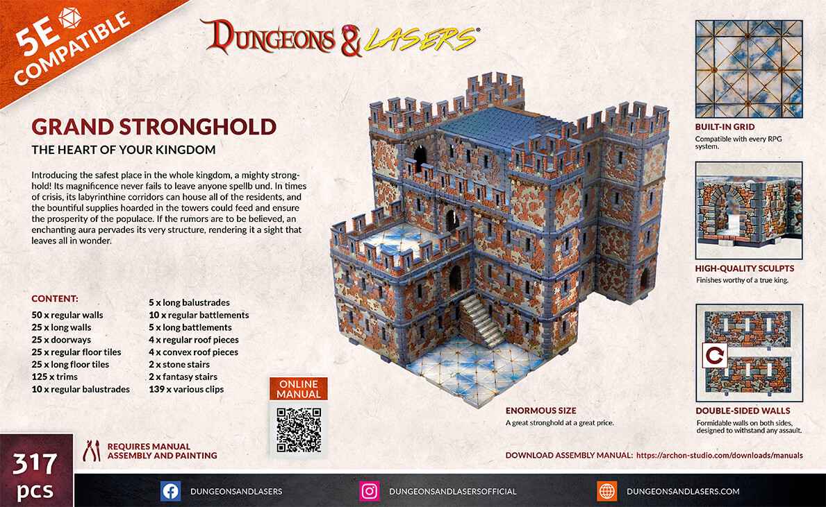 Dungeon&Lasers: Grand Stronghold