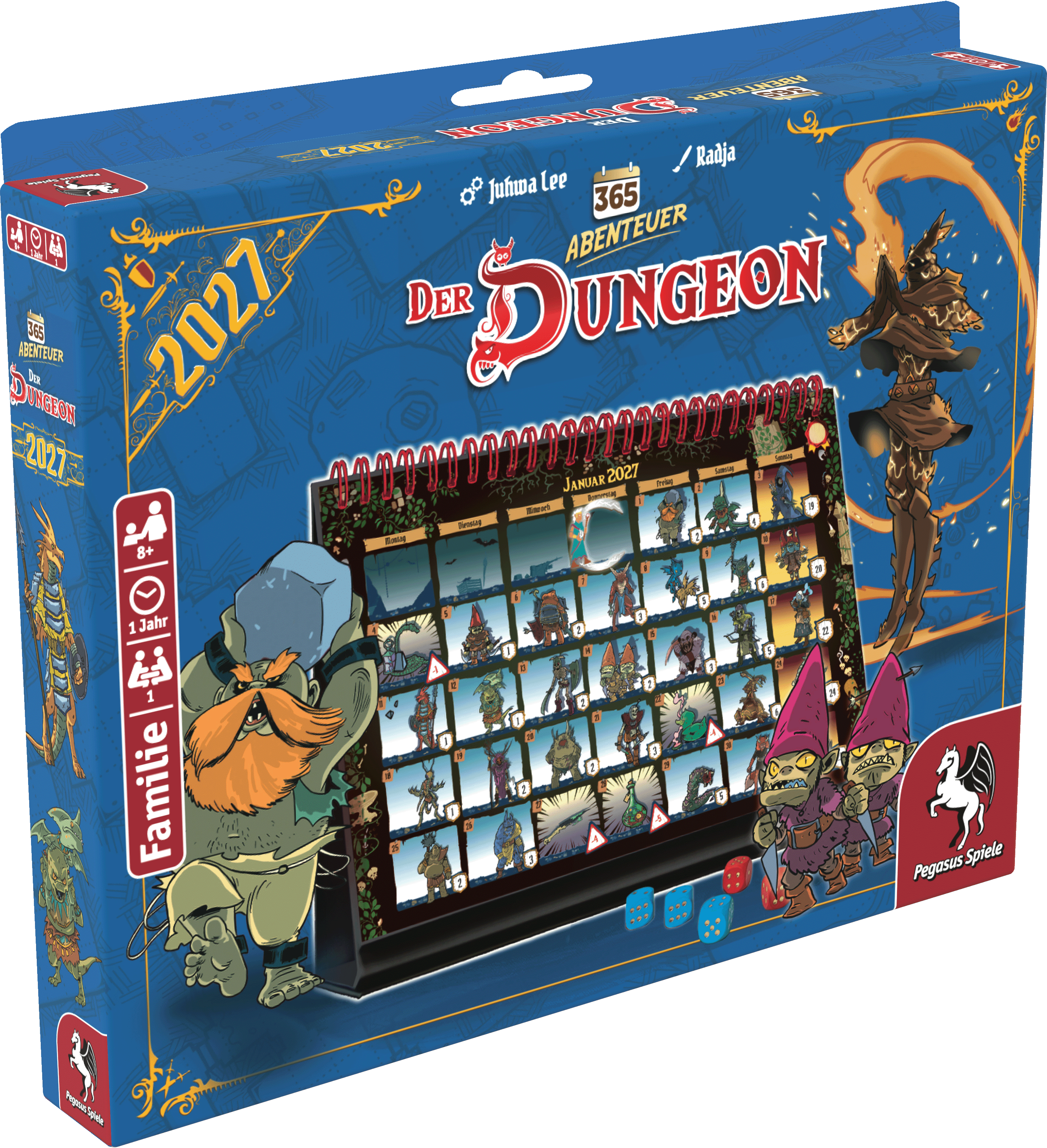 365 Abenteuer – Der Dungeon [Kalender Edition 2027]