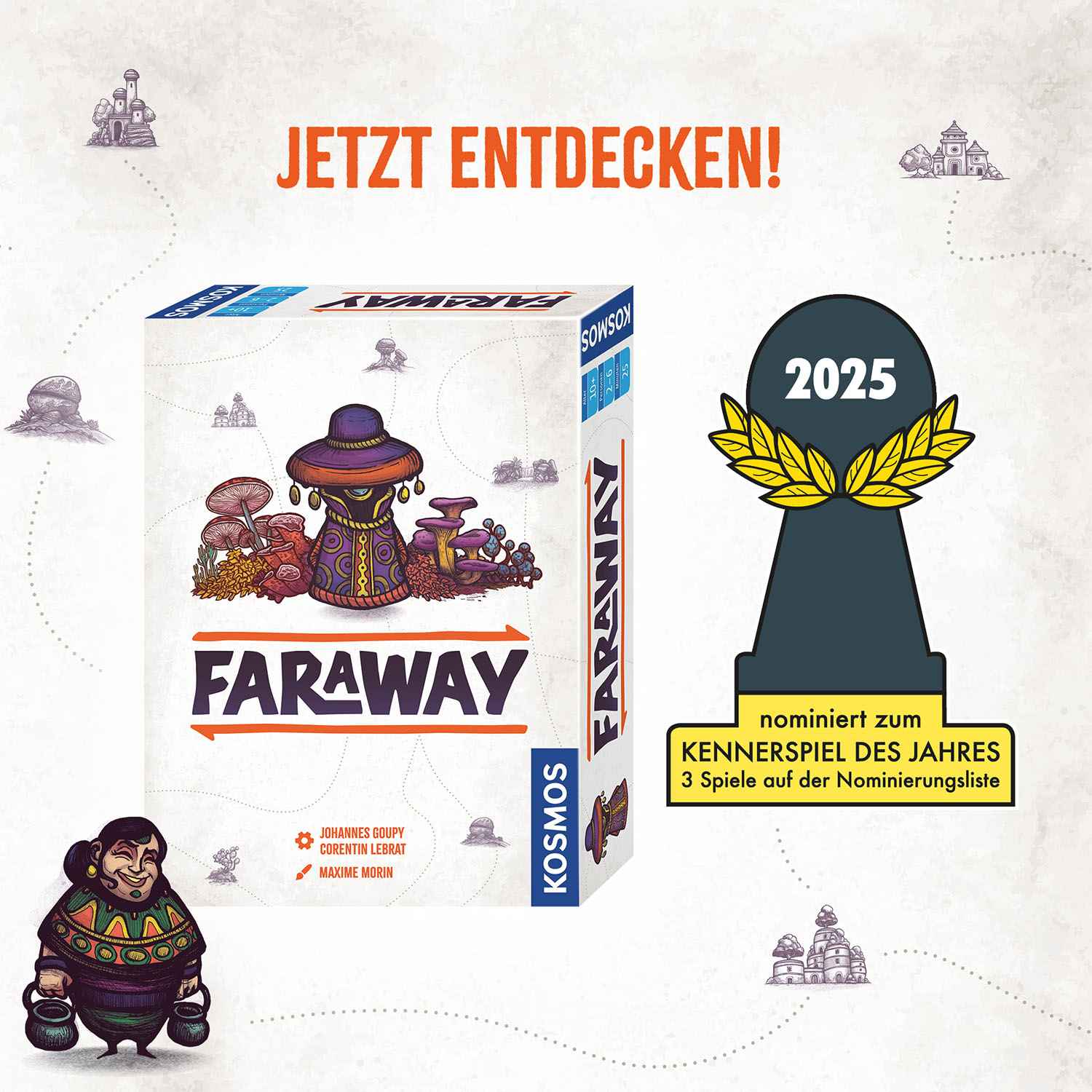 Faraway *Nominiert Kennerspiel des Jahres 2025*
