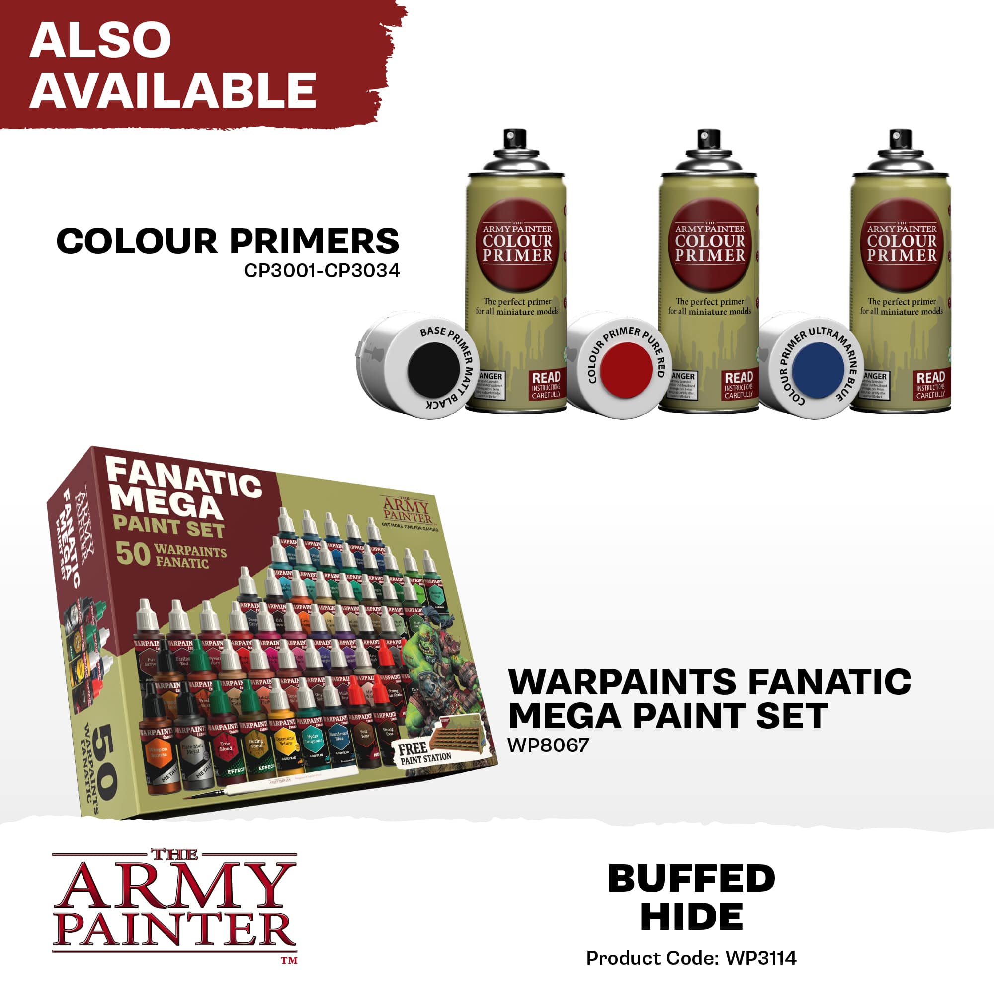 Army Painter Warpaints Fanatic: Buffed Hide (6)