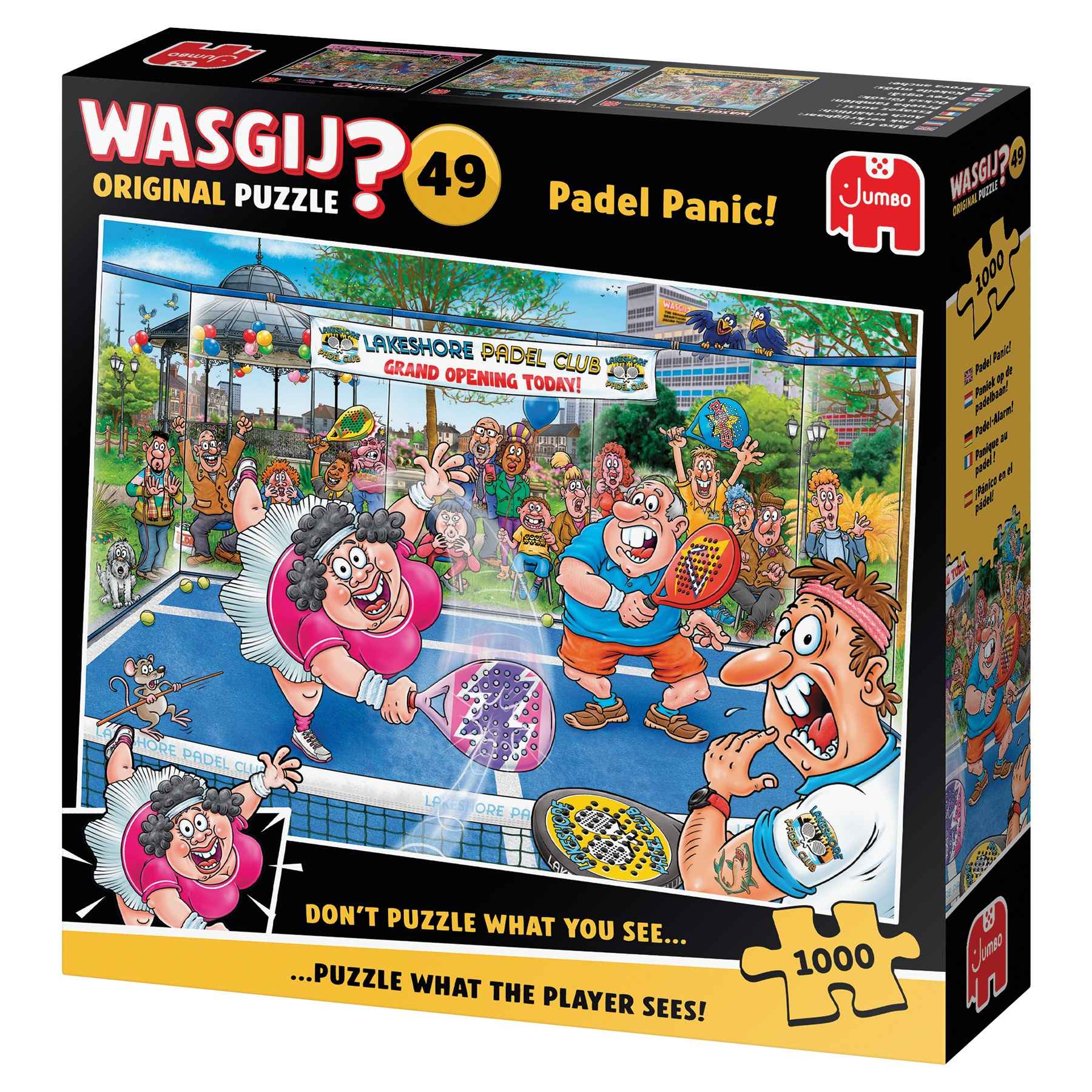 Wasgij Orginal 49: Padel Panic! (1000 Teile)