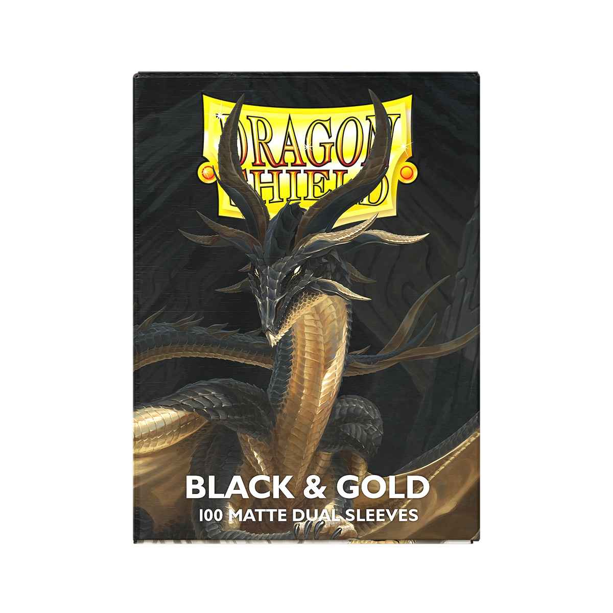 Dragon Shield: Matte Dual – Black & Gold
