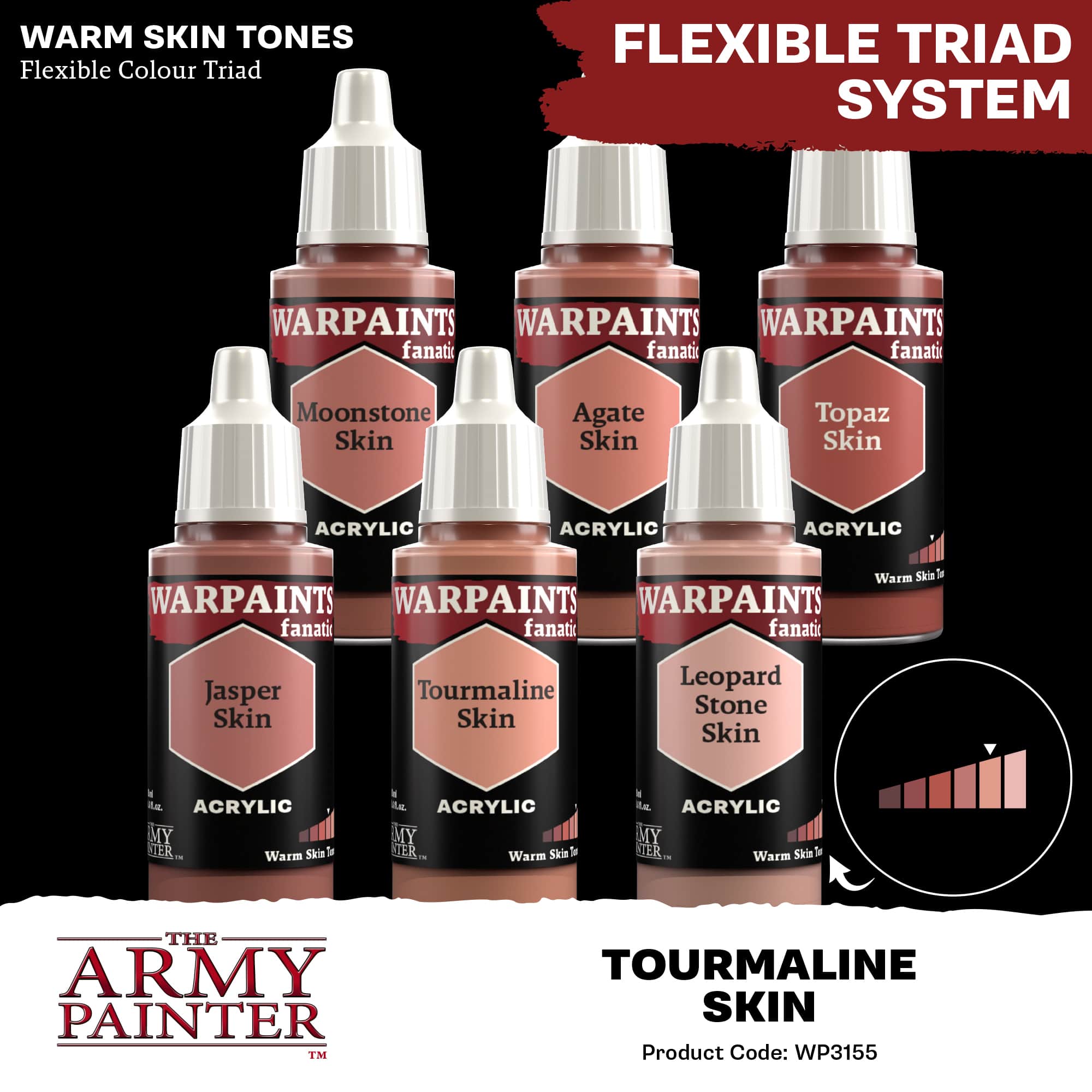 Army Painter Warpaints Fanatic: Tourmaline Skin (6)