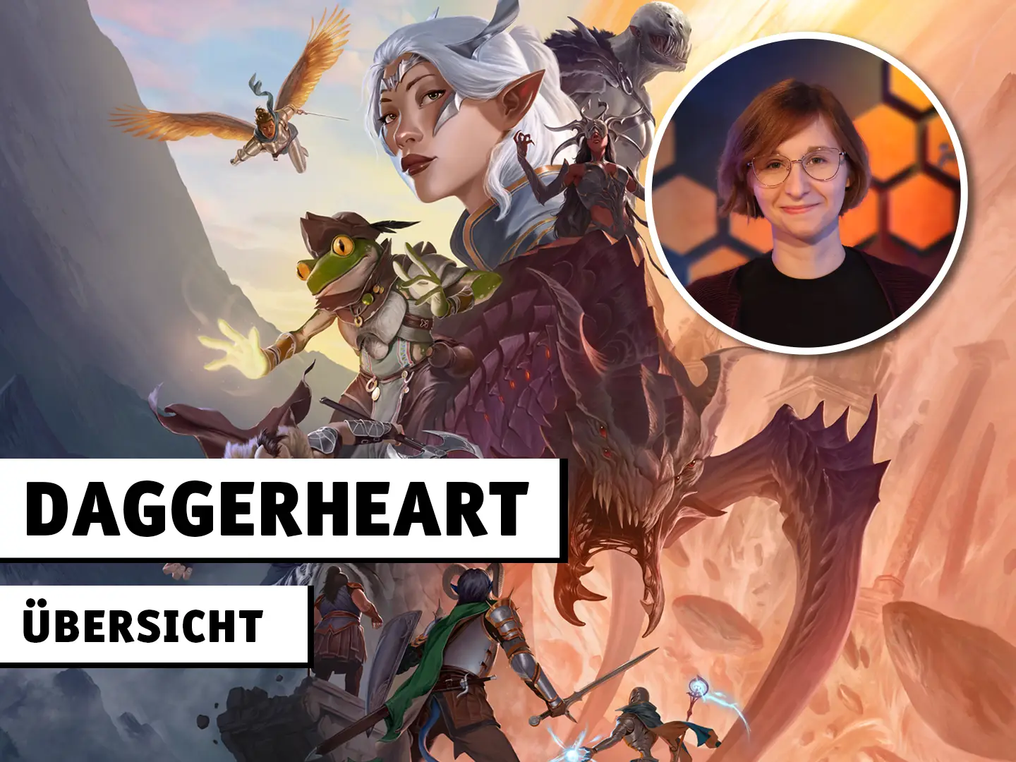 Vorschaubild eines Übersichtsvideos zum Fantasy-Rollenspiel Daggerheart.