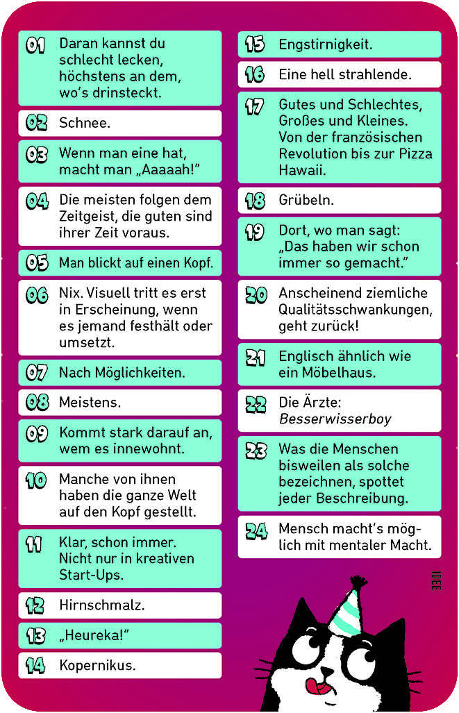 Was passiert, wenn ich dran lecke?