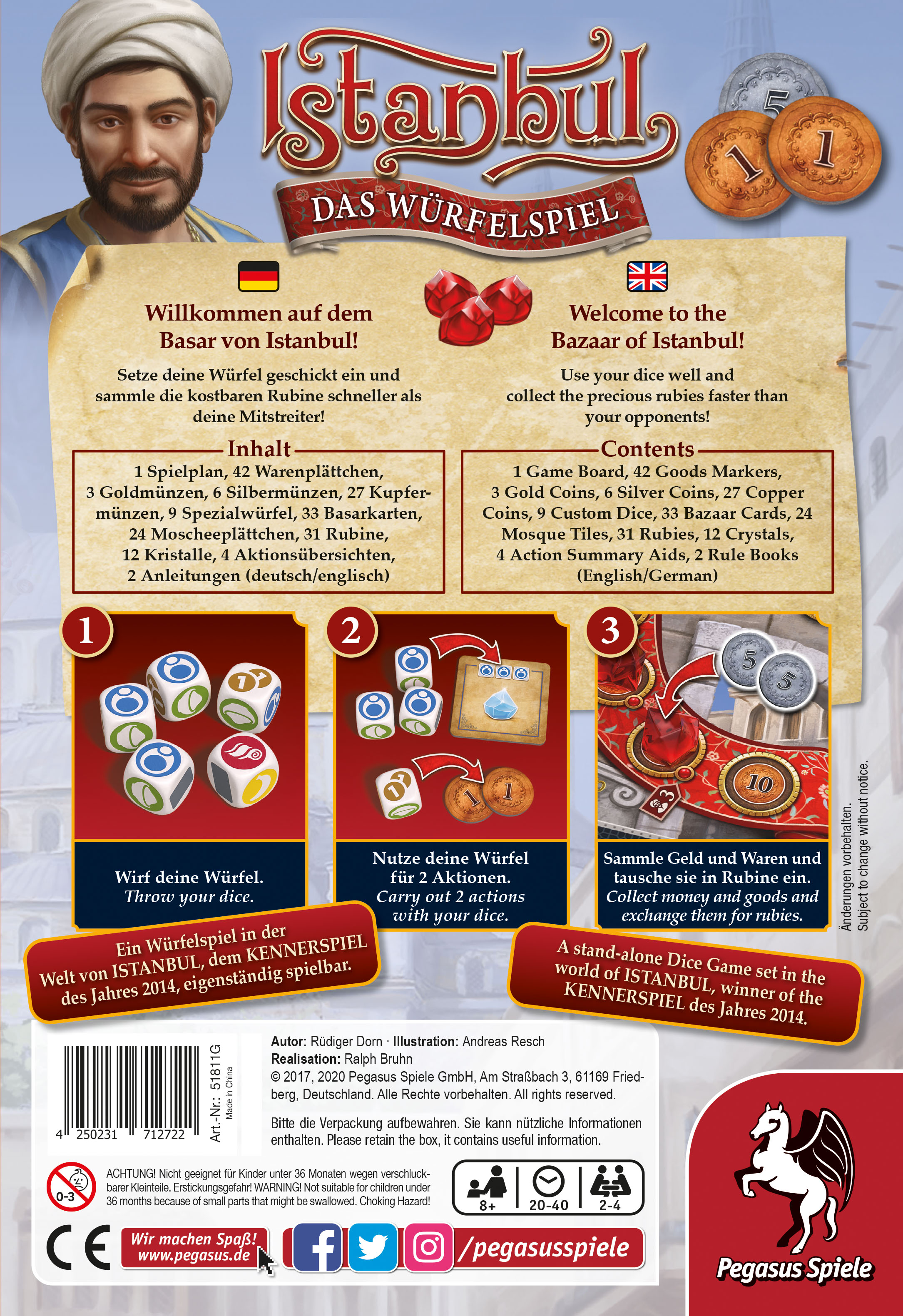 Istanbul – Das Würfelspiel