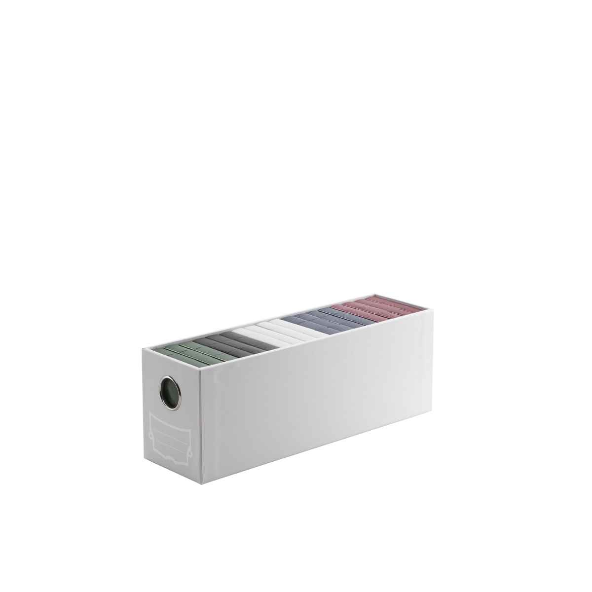 Dragon Shield: Fortress Card Drawers – 1- Vertical – White