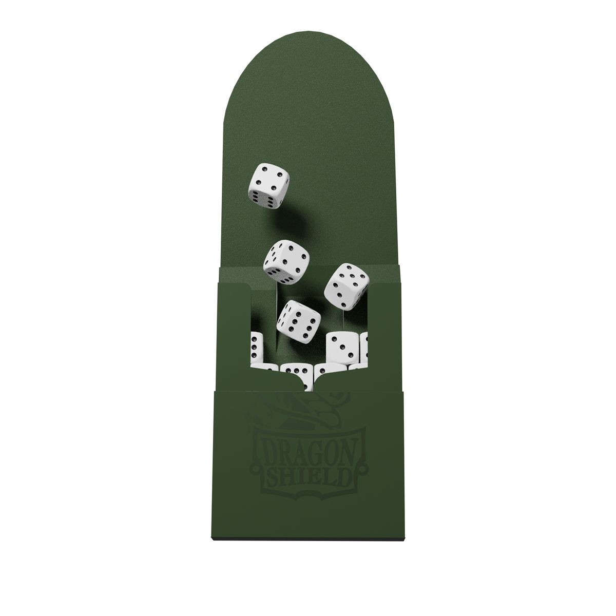 Dragon Shield: Cube Shell Box – Forest Green