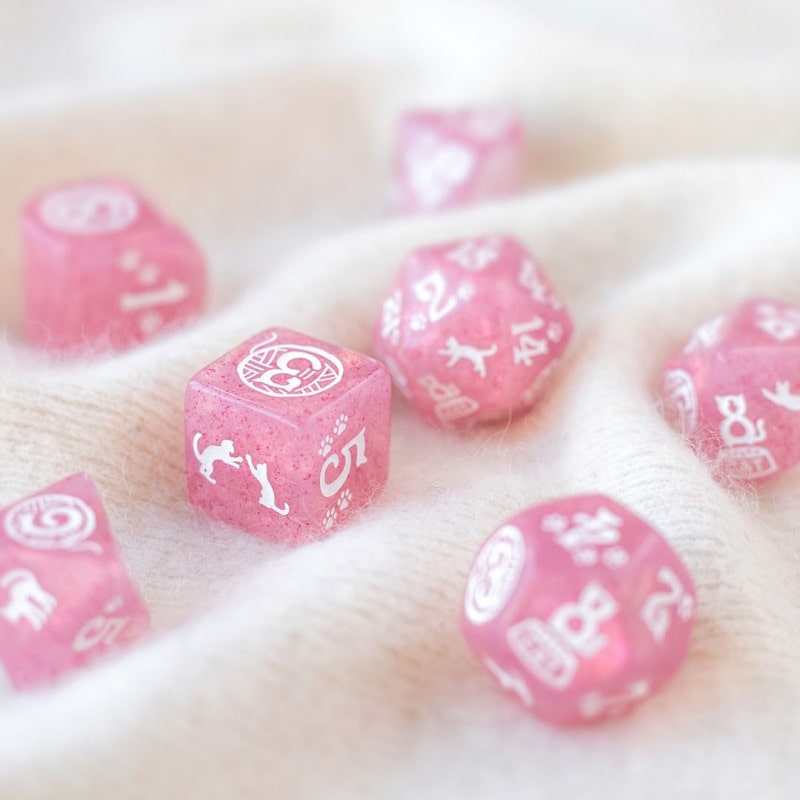 Cats Dice Set: Daisy (7)