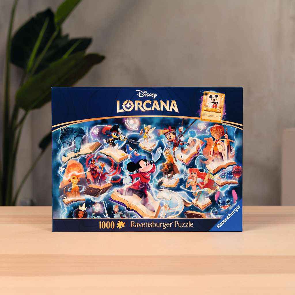 Puzzle: Disney Lorcana – Glimmers of the Realm: Steel (1000 Teile)