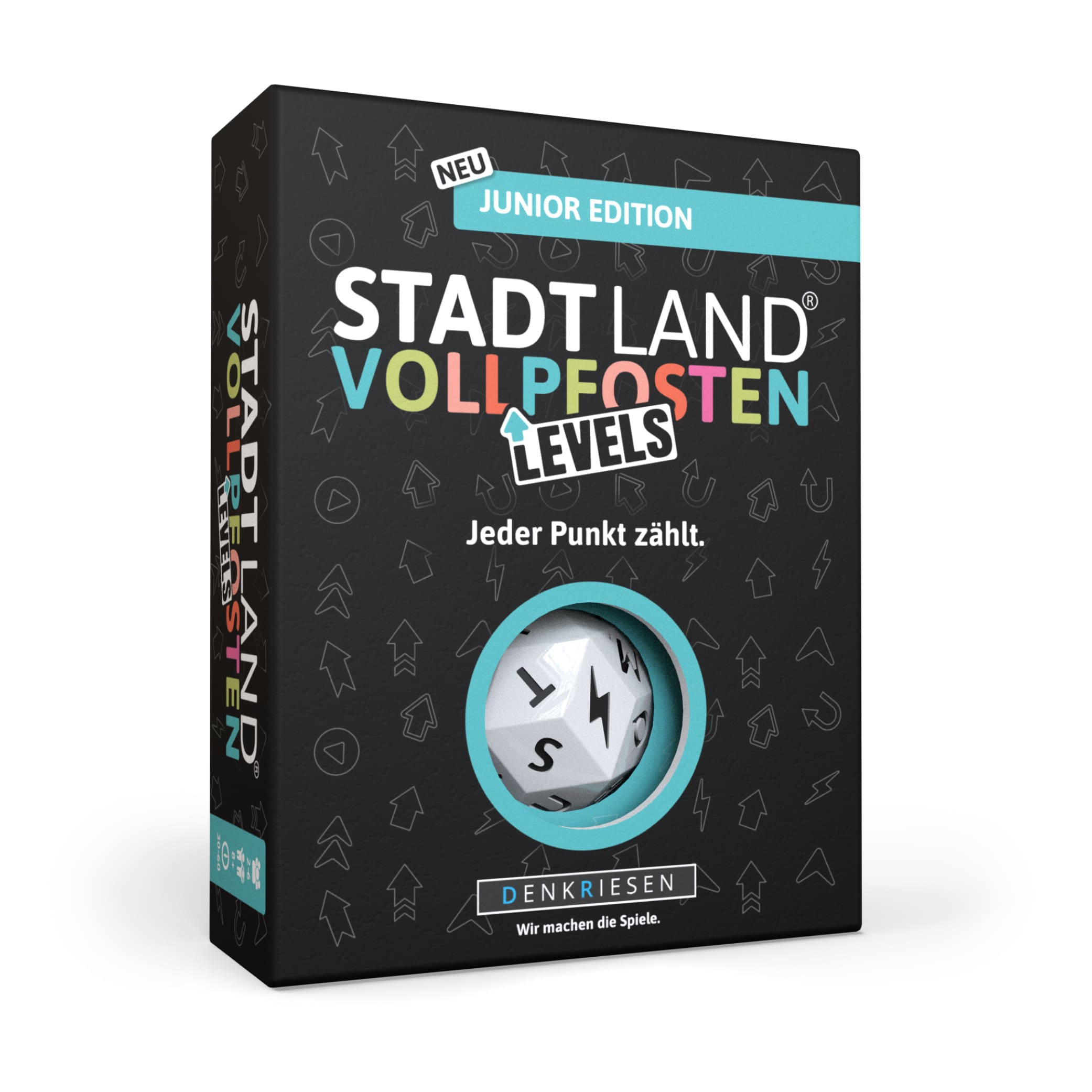 STADT LAND VOLLPFOSTEN – Levels – JUNIOR EDITION - "Jeder Punkt zählt."