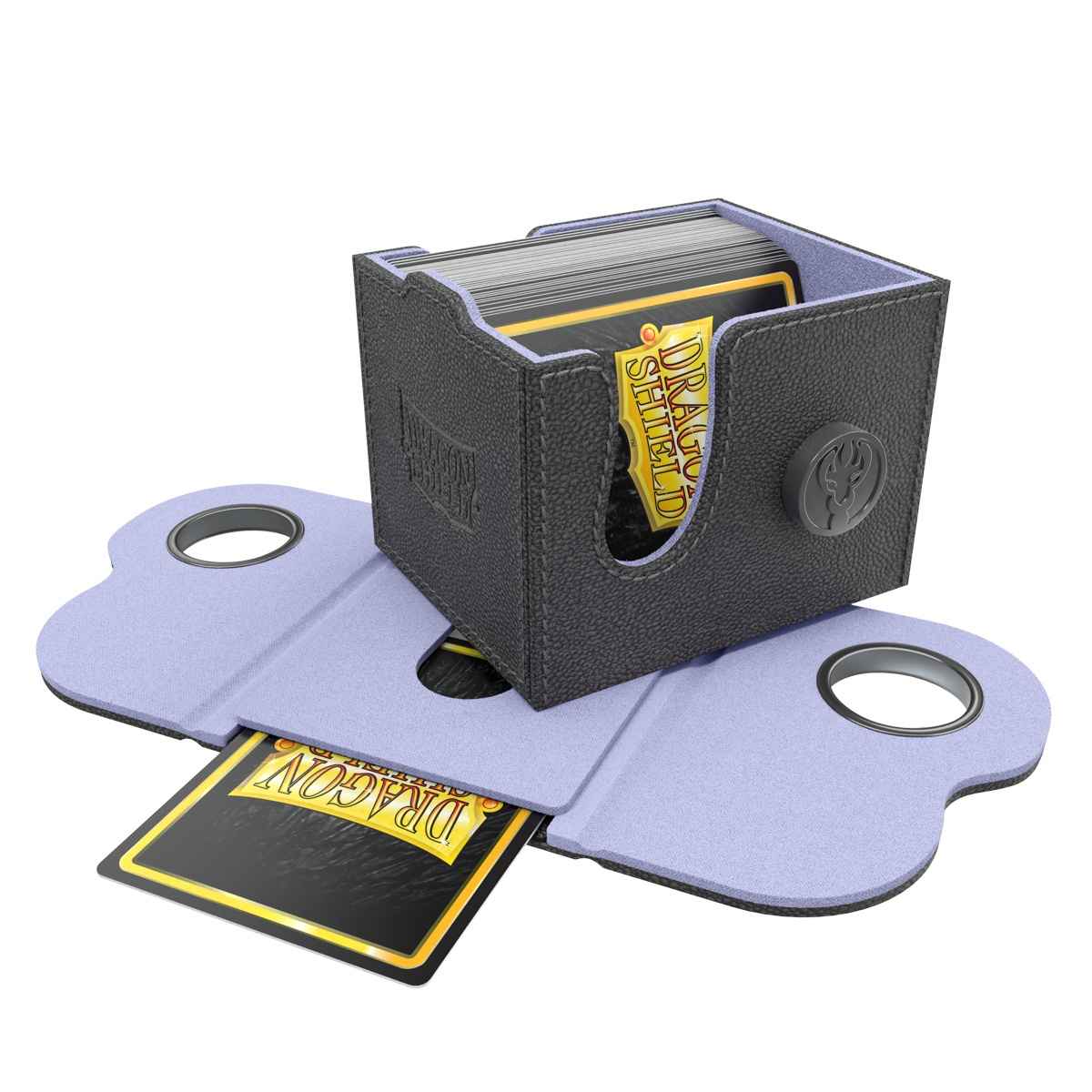 Dragon Shield: Dragon Box 100+ – Black & Lilac