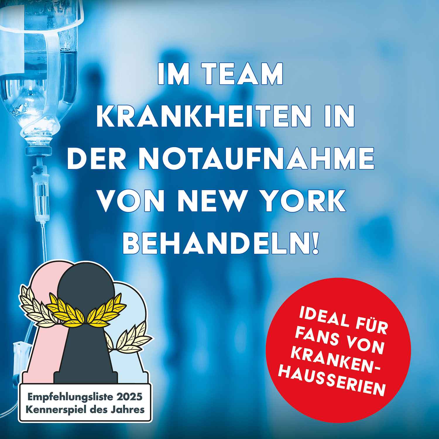 Medical Mysteries: New York *Empfohlen Kennerspiel des Jahres 2025*