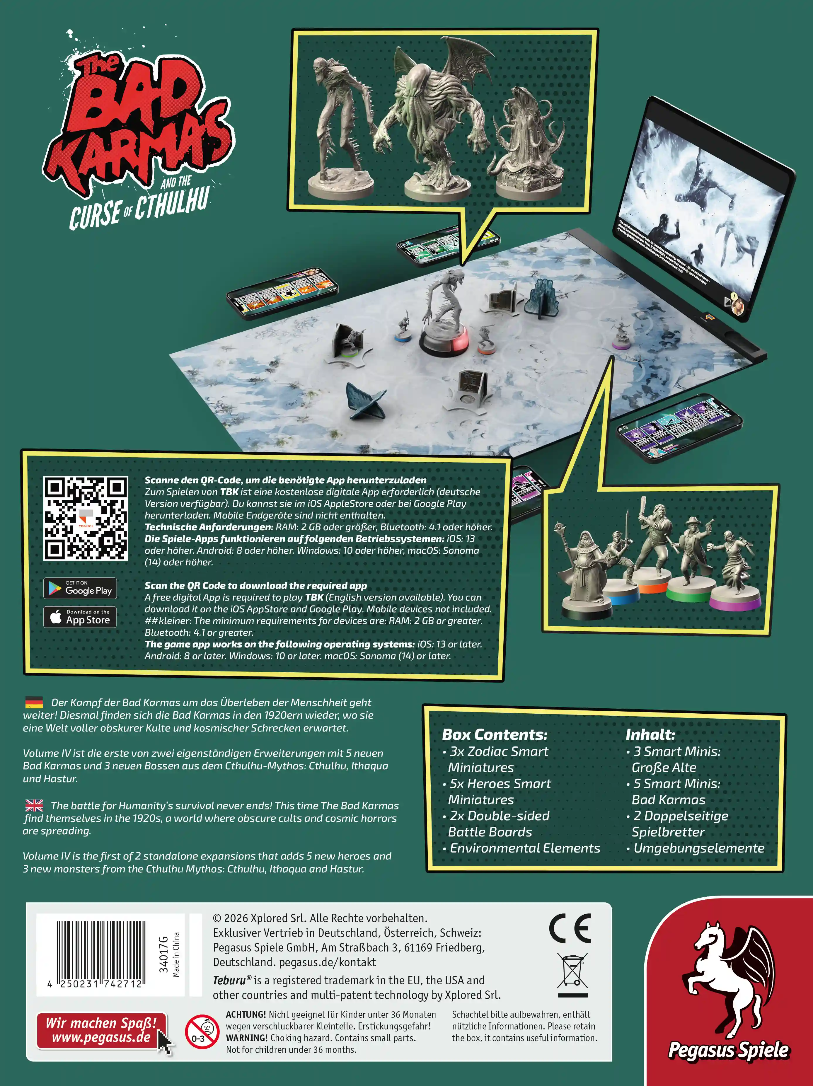 Teburu: The Bad Karmas and the Curse of Cthulhu: Volume 4 [Erweiterung]