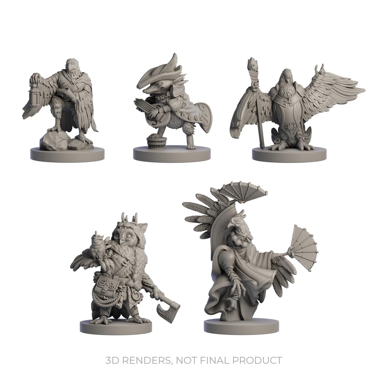 Humblewood Miniature: Citizens of Alderheart