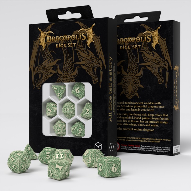Dracopolis Dice Set – The Andean Longneck